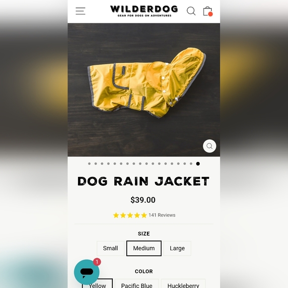 Dog jacket - Picture 2 of 2